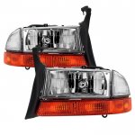 Dodge Durango 1998-2003 Clear Headlights Set Dodge Durango 1998-2003 Clear Headlights Set
