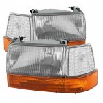 1992 Ford Bronco Replacement Headlights Set