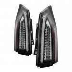 Cadillac ATS Sedan 2013-2018 Black LED Tail Lights Cadillac ATS Sedan 2013-2018 Black LED Tail Lights