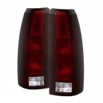 Chevy Blazer Full Size 1992-1994 Red Smoked Tail Lights