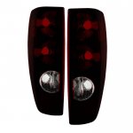 2012 Chevy Colorado Red Smoked Tail Lights