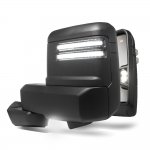 Chevy Silverado 1500 2019-2025 Tow Mirrors Smoked LED DRL Switchback Sequential Signal Chevy Silverado 1500 2019-2025 Tow Mirrors Smoked LED DRL Switchback Sequential Signal