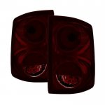 Dodge Dakota 2005-2010 Red Smoked Tail Lights