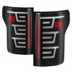 2016 Ford F150 Black Custom LED Tail Lights