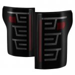 2016 Ford F150 Black Smoked Custom LED Tail Lights