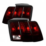 2001 Ford Mustang Red Smoked Tail Lights