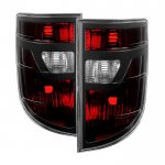 2007 Honda Ridgeline Red Smoked Tail Lights