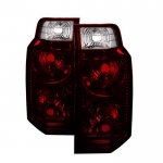 2010 Jeep Commander Red Smoked Tail Lights