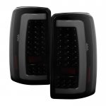 2005 Chevy Tahoe Black Smoked LED Tail Lights