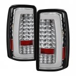 2004 GMC Yukon Denali Chrome LED Tail Lights