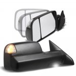 Dodge Ram 3500 2019-2022 Power Folding Towing Mirrors LED Lights Dodge Ram 3500 2019-2022 Power Folding Towing Mirrors LED Lights