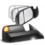 Dodge Ram 3500 2019-2022 Power Folding Towing Mirrors Smoked LED Lights Dodge Ram 3500 2019-2022 Power Folding Towing Mirrors Smoked LED Lights