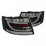 2005 Audi A6 Black LED Tail Lights