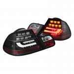 2004 BMW 3 Series Coupe Black LED Tail Lights