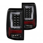 2006 Ford F150 Black LED Tail Lights