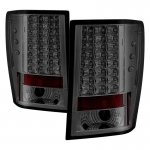 2010 Jeep Grand Cherokee Smoked LED Tail Lights 2010 Jeep Grand Cherokee Smoked LED Tail Lights