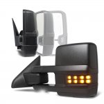 2021 Dodge Ram 2500 Power Fold Tow Mirrors Smoked LED Lights