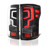 2019 Ford F150 Black Custom LED Tail Lights