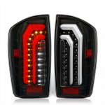2021 Toyota Tacoma Black LED Tail Lights Sequential Signals J3