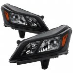 Chevy Traverse 2013-2017 Black Headlights