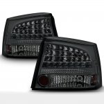 Dodge Charger 2009-2010 Smoked LED Tail Lights