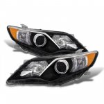 Toyota Camry 2012-2014 Black Headlights Toyota Camry 2012-2014 Black Headlights