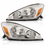 Toyota Sienna 2004-2005 Chrome Headlights
