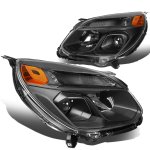 Chevy Equinox 2016-2017 Black Projector Headlights
