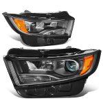 Ford Edge 2015-2018 Black Projector Headlights