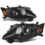 Lexus RX350 2010-2012 Black Projector Headlights