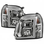 2010 GMC Yukon XL Denali Projector Headlights LED DRL S2