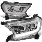 Ford Ranger XL 2019-2023 Projector Headlights LED DRL Sequential Signals
