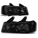 2012 Chevy Express Van Black Smoked Headlights