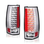 2013 Chevy Tahoe Chrome LED Tail Lights