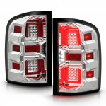 2011 Chevy Silverado 2500HD Chrome LED Tail Lights