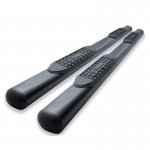 2009 GMC Sierra 3500HD Extended Cab Step Nerf Bars Black 4 Inches