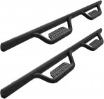 2024 Jeep Wrangler JL 4-Door Black Nerf Bars