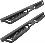2021 Chevy Silverado 2500HD Crew Cab Black Nerf Bars