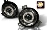 2001 Ford Ranger Smoked Halo Projector Fog Lights