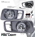 1999 Honda Civic Si Clear JDM Style Fog Lights Kit
