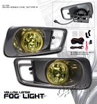 Honda Civic Si 1999-2000 Yellow JDM Style Fog Lights Kit