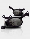 2007 Honda Civic Coupe Smoked JDM Style Fog Lights Kit