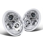Mini Cooper 2002-2005 Clear Halo Projector Headlights