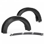 2019 Ford F150 Matte Black Fender Flares Pocket Rivet