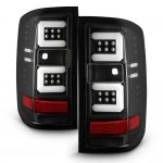 2017 Chevy Silverado 1500 Blackout LED Tail LightsTube Bar