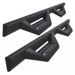 2020 Chevy Silverado 3500HD Crew Cab Black Nerf Bars