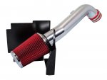 2004 Chevy Silverado 3500HD V8 Diesel Cold Air Intake with Heat Shield and Red Filter