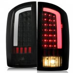 2002 Dodge Ram Black Smoked LED Tail Lights Tube 2002 Dodge Ram Black Smoked LED Tail Lights Tube