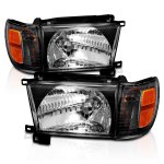 Toyota 4Runner 1996-1998 Black Headlights and Corner Lights