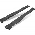 2011 GMC Sierra 2500HD Crew Cab Black Aluminum Nerf Bars 6 inch 2011 GMC Sierra 2500HD Crew Cab Black Aluminum Nerf Bars 6 inch